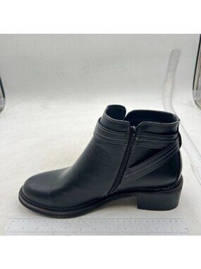 Women’s Flat Ankle Boots, Classical Short Boots, Vintage Boot with Side Zipper